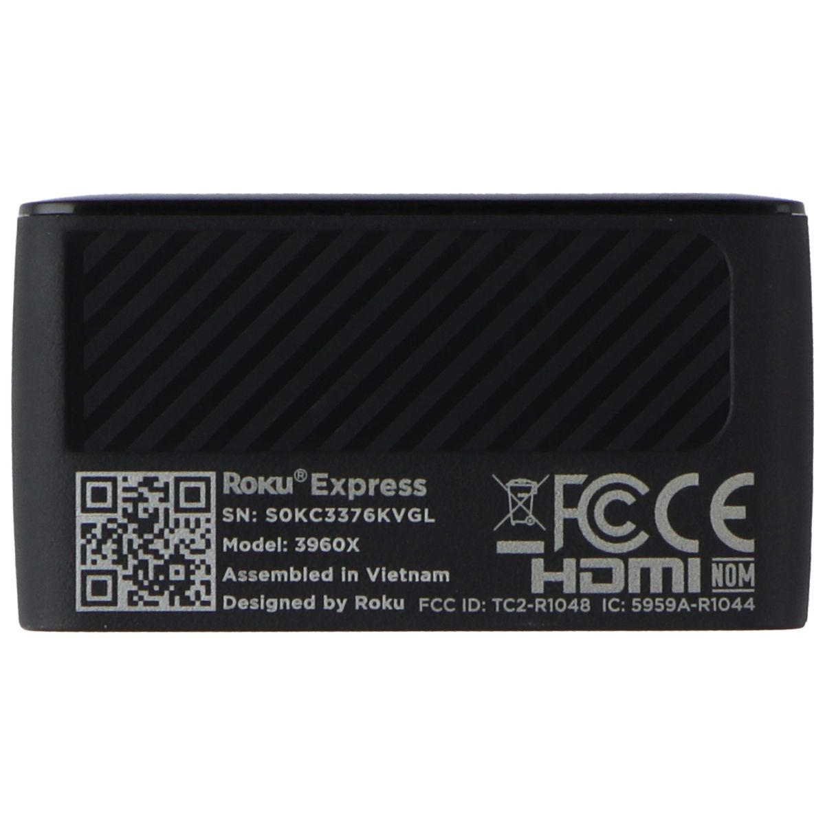 Roku Express HD Streaming Bundle 3960R with Standard Remote (no TV Controls) TV, Video & Audio Accessories - Remote Controls Unbranded - Simple Cell Bulk Wholesale Pricing - USA Seller