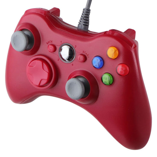 Generic Wired USB Controller for Xbox and PC - Red / Gray