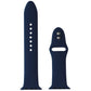 Generic Replacement Silicone Watch Band 42/44/45mm - Dark Blue Smart Watch Accessories - Watch Bands Unbranded    - Simple Cell Bulk Wholesale Pricing - USA Seller