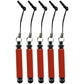 Mini Keychain Stylus Pens for Touchscreen Devices - Orange - 5 Pack Cell Phone - Styluses Unbranded - Simple Cell Bulk Wholesale Pricing - USA Seller