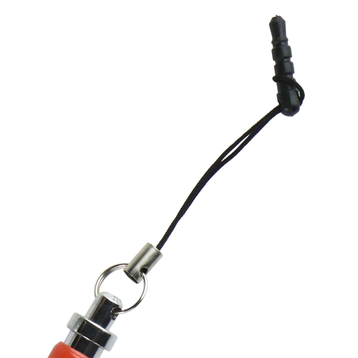 Mini Keychain Stylus Pens for Touchscreen Devices - Orange - 5 Pack Cell Phone - Styluses Unbranded - Simple Cell Bulk Wholesale Pricing - USA Seller