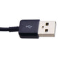 Universal (3.3-Foot) USB-C to USB Charge and Sync Cable - Navy Blue Cell Phone - Cables & Adapters Unbranded    - Simple Cell Bulk Wholesale Pricing - USA Seller