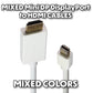 Mixed & Generic Mini DP DisplayPort to HDMI Cables - Mixed Colors (3-Ft and Up) TV, Video & Audio Accessories - Video Cables & Interconnects Unbranded    - Simple Cell Bulk Wholesale Pricing - USA Seller