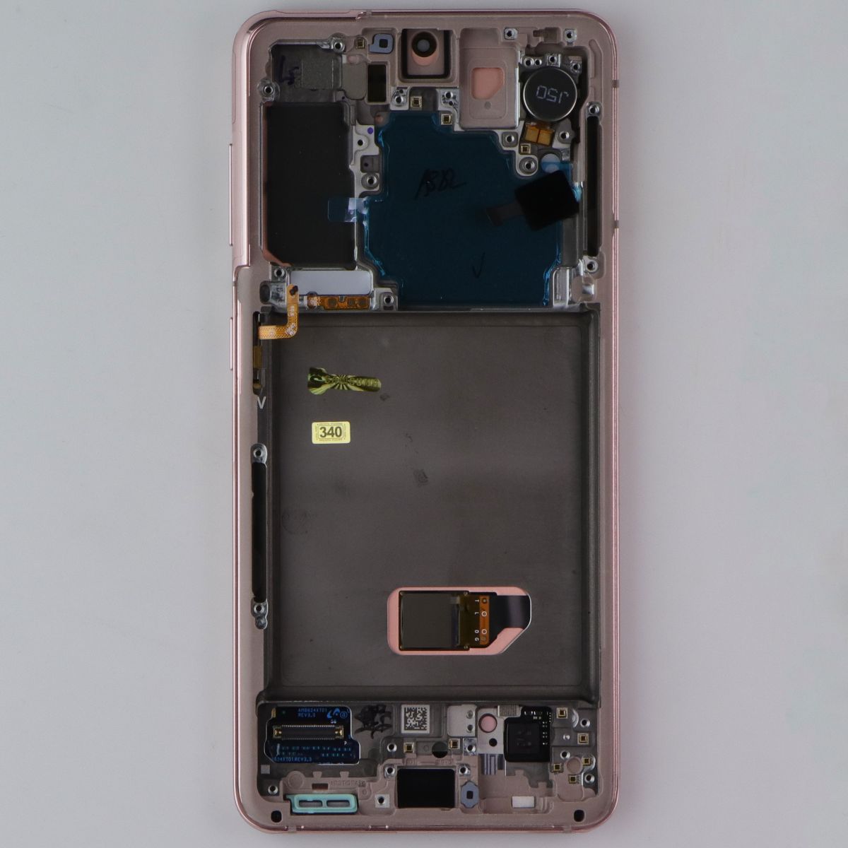 Repair Part - OLED Assembly w/ Frame for Samsung Galaxy S21 5G - Phantom Violet Cell Phone - Replacement Parts & Tools Unbranded - Simple Cell Bulk Wholesale Pricing - USA Seller
