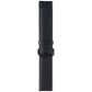 Generic 20mm Watch Band Quick Release Leather Strap - Black/Black Clasp Smart Watch Accessories - Watch Bands Unbranded - Simple Cell Bulk Wholesale Pricing - USA Seller