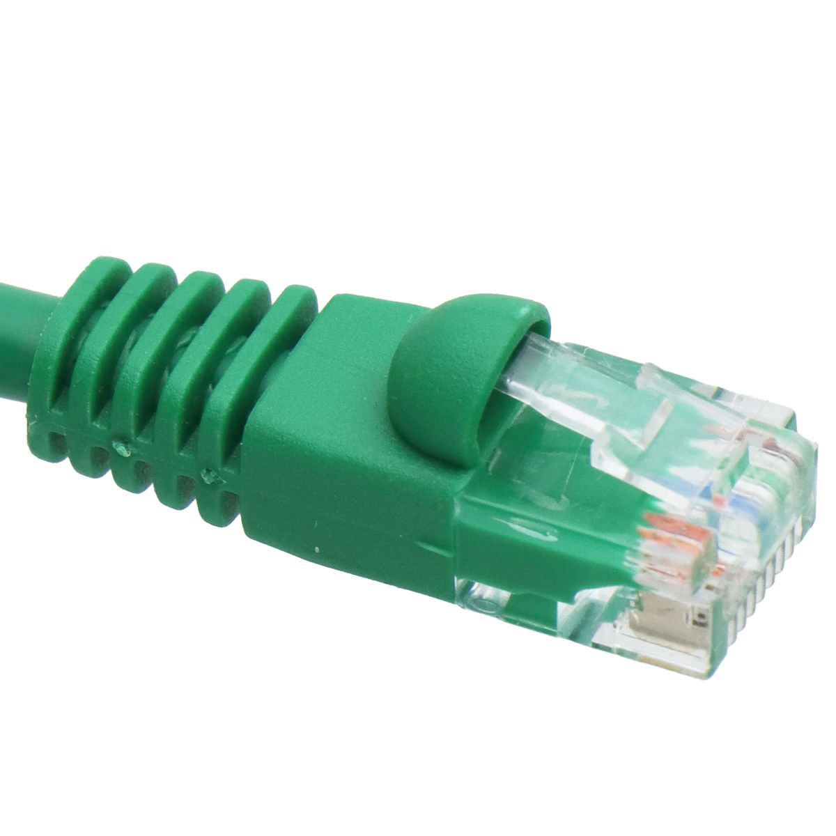 Generic CAT5e UTP Booted 350MHz Ethernet RJ-45 Patch Cable - Green/1-ft (10 Pk) Computer/Network - Ethernet Cables (RJ-45, 8P8C) Unbranded - Simple Cell Bulk Wholesale Pricing - USA Seller