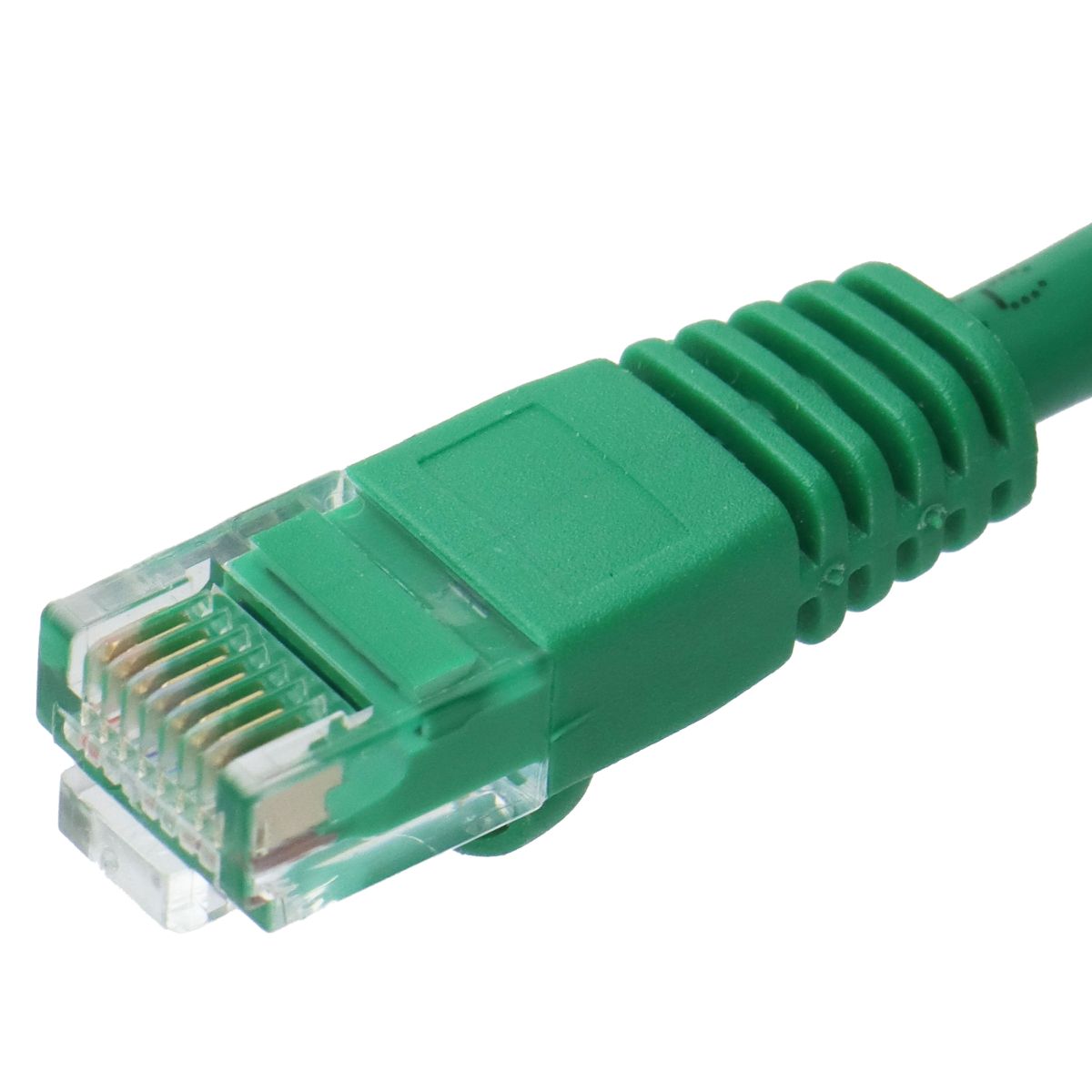 Generic CAT5e UTP Booted 350MHz Ethernet RJ-45 Patch Cable - Green/1-ft (10 Pk) Computer/Network - Ethernet Cables (RJ-45, 8P8C) Unbranded - Simple Cell Bulk Wholesale Pricing - USA Seller