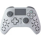 Generic Wireless Controller (RH-419) for Sony PlayStation 4 (PS4) - White/Gray Gaming/Console - Controllers & Attachments Unbranded - Simple Cell Bulk Wholesale Pricing - USA Seller