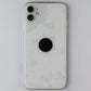 Repair Part - Back Housing with Small Parts for Apple iPhone 11 - White w/ logo Cell Phone - Replacement Parts & Tools Unbranded - Simple Cell Bulk Wholesale Pricing - USA Seller