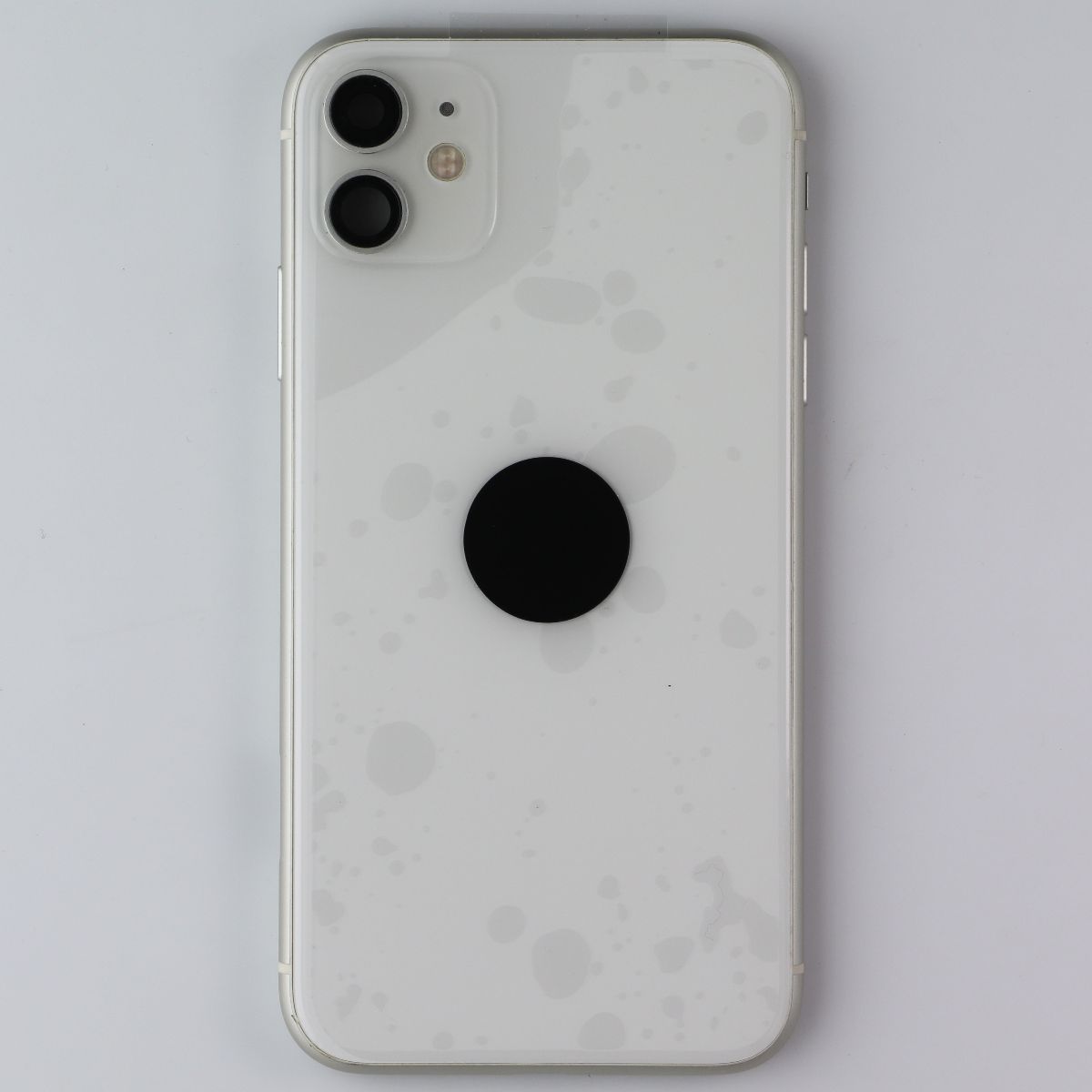 Repair Part - Back Housing with Small Parts for Apple iPhone 11 - White w/ logo Cell Phone - Replacement Parts & Tools Unbranded - Simple Cell Bulk Wholesale Pricing - USA Seller