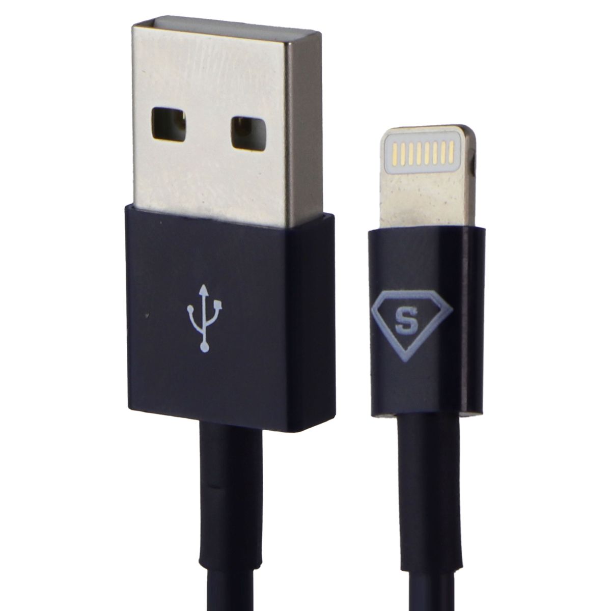 10 Pack Combo of (3 Foot) 8-Pin USB Charging Cables for iPhone/iPad - Dark Blue Cell Phone - Cables & Adapters Unbranded - Simple Cell Bulk Wholesale Pricing - USA Seller