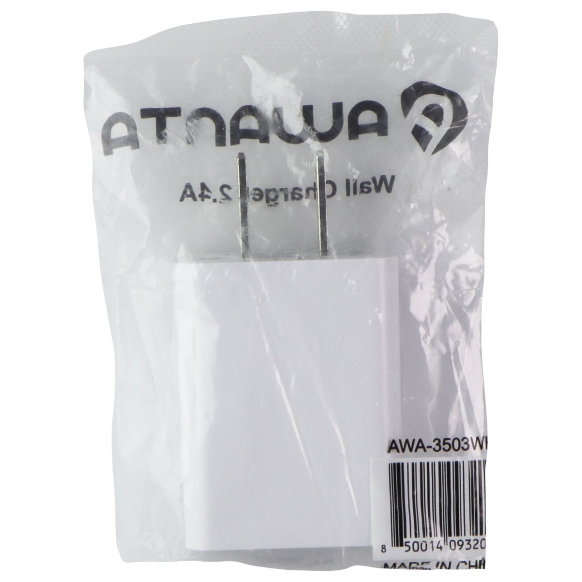 Awanta (5V/2.4-Amp) USB Wall Charger Adapter White AWA-3503WH Cell Phone - Chargers & Cradles Unbranded    - Simple Cell Bulk Wholesale Pricing - USA Seller