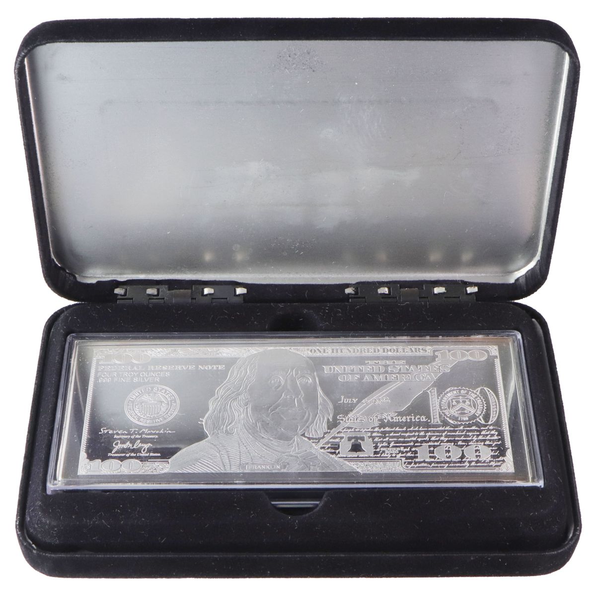 United States 2020 One Hundred Dollar Quarter Pound (4 oz) .999 Fine Silver Note Coins & Paper Money - Other US Coins Unbranded - Simple Cell Bulk Wholesale Pricing - USA Seller