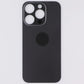 Repair Part - Back Glass for Apple iPhone 15 Pro - Black with Logo Cell Phone - Replacement Parts & Tools Unbranded - Simple Cell Bulk Wholesale Pricing - USA Seller