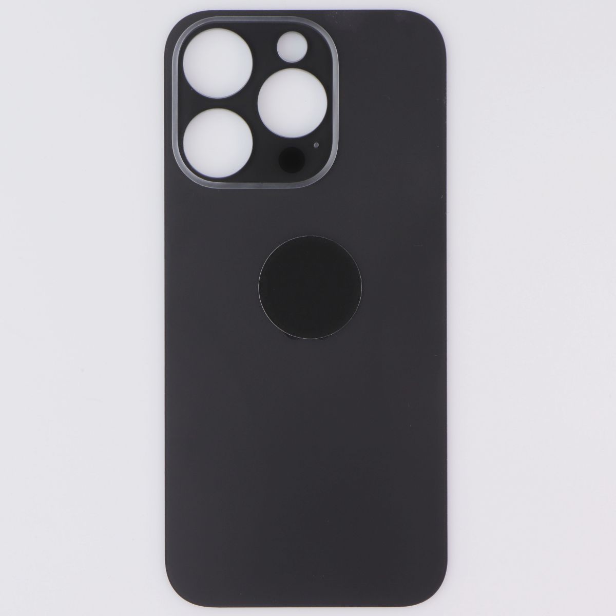 Repair Part - Back Glass for Apple iPhone 15 Pro - Black with Logo Cell Phone - Replacement Parts & Tools Unbranded - Simple Cell Bulk Wholesale Pricing - USA Seller
