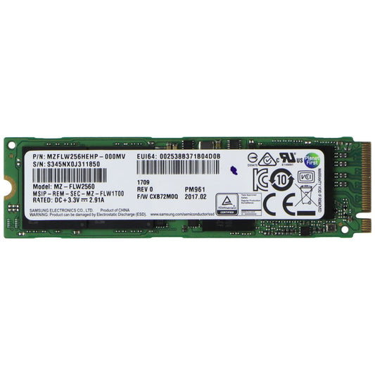 Samsung M.2 NVMe 256GB SSD Internal Storage - (MVZFLW256HEHP / MZ-FLW2560)