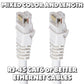 Mixed RJ-45 Ethernet Network/Internet Cables (CAT6 or Better) - Mixed Styles Computer/Network - Ethernet Cables (RJ-45, 8P8C) Unbranded - Simple Cell Bulk Wholesale Pricing - USA Seller