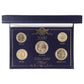 US 24Kt Gold Plated Coins - Year 2000 - 1 Cent/5 Cent/10 Cent/Quarter/Dollar Coins & Paper Money - Other US Coins Unbranded - Simple Cell Bulk Wholesale Pricing - USA Seller