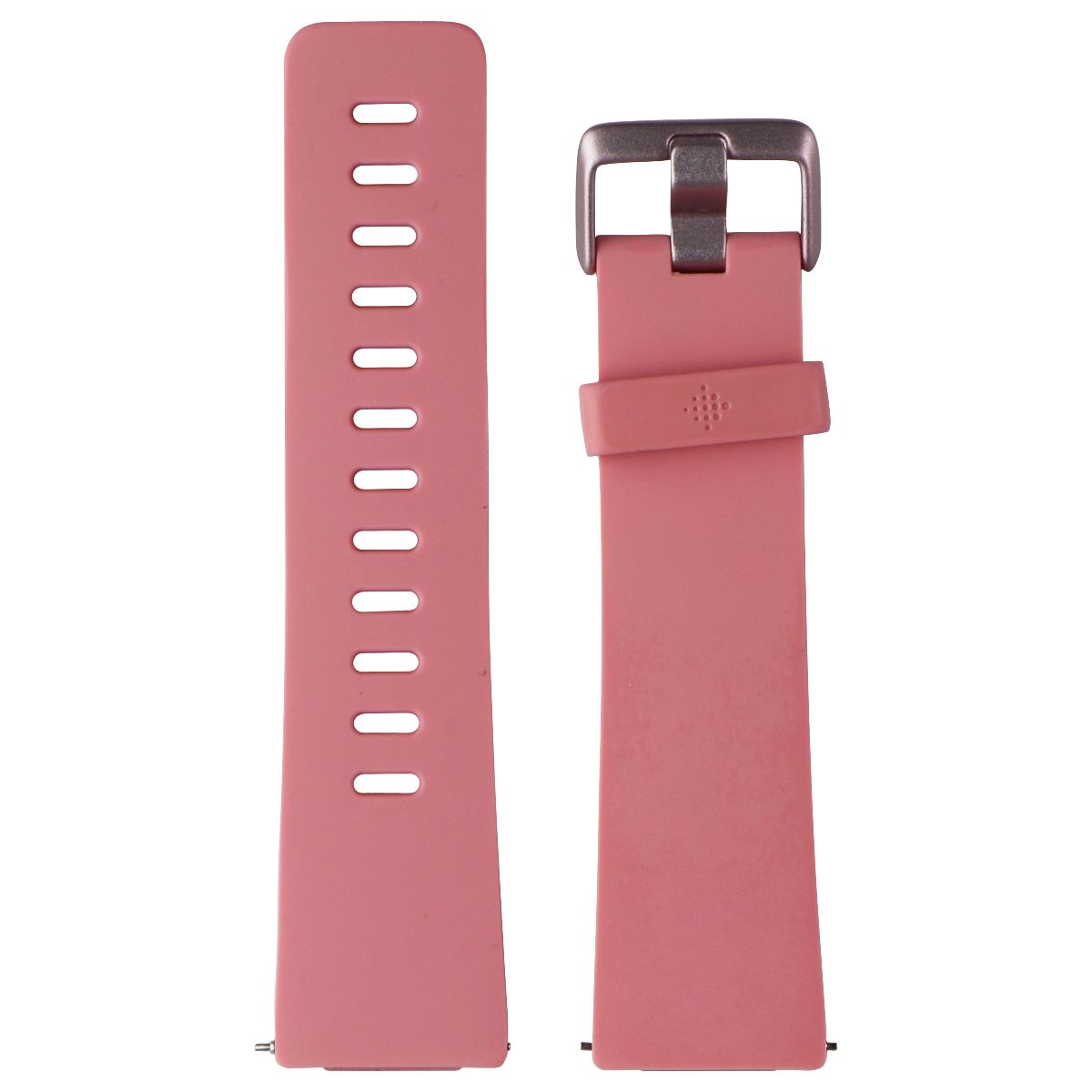 Replacement Silicone Band for Fitbit Versa - Pink / Rose Gold - Small Smart Watch Accessories - Watch Bands Unbranded - Simple Cell Bulk Wholesale Pricing - USA Seller