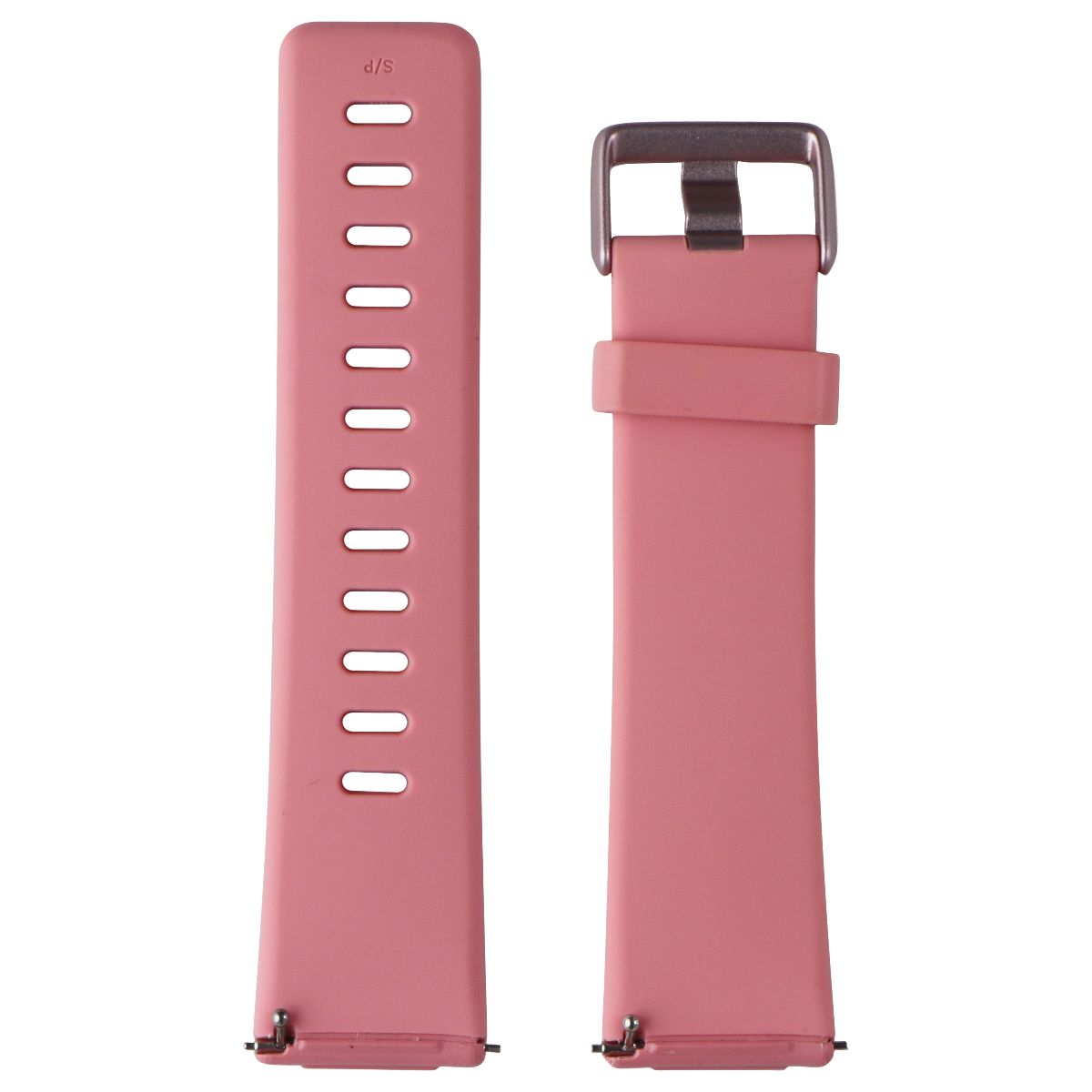 Replacement Silicone Band for Fitbit Versa - Pink / Rose Gold - Small Smart Watch Accessories - Watch Bands Unbranded - Simple Cell Bulk Wholesale Pricing - USA Seller