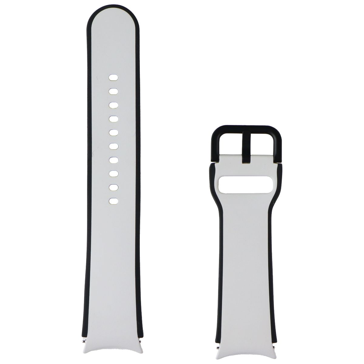 Generic Watch Sport Band 20mm Medium/Large - Gray / Black Smart Watch Accessories - Watch Bands Unbranded - Simple Cell Bulk Wholesale Pricing - USA Seller