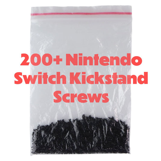 JIS 00 1.6mm Screws for Nintendo Switch (HAC-001) Kickstand Bracket - 200+ Pack Gaming/Console - Replacement Parts & Tools Unbranded - Simple Cell Bulk Wholesale Pricing - USA Seller