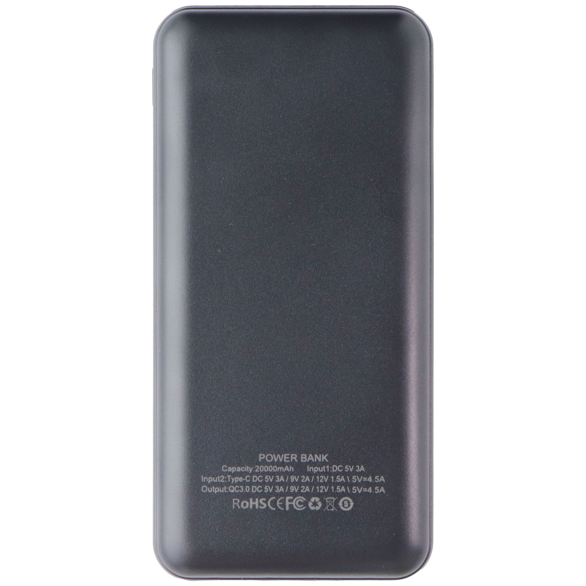 Generic (100W / 20000maH / 12V) Super Fast Charge Multi-Port Power Bank - Black Cell Phone - Chargers & Cradles Unbranded - Simple Cell Bulk Wholesale Pricing - USA Seller