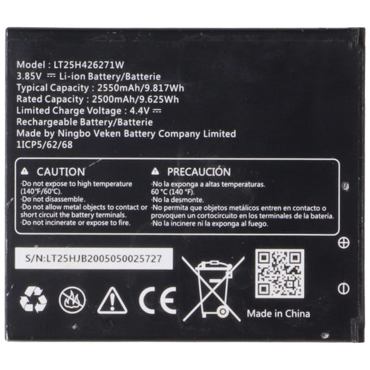 Generic Rechargeable 2500mAh/9.625Wh Smartphone Battery (LT25H426271W) Cell Phone - Batteries Unbranded - Simple Cell Bulk Wholesale Pricing - USA Seller