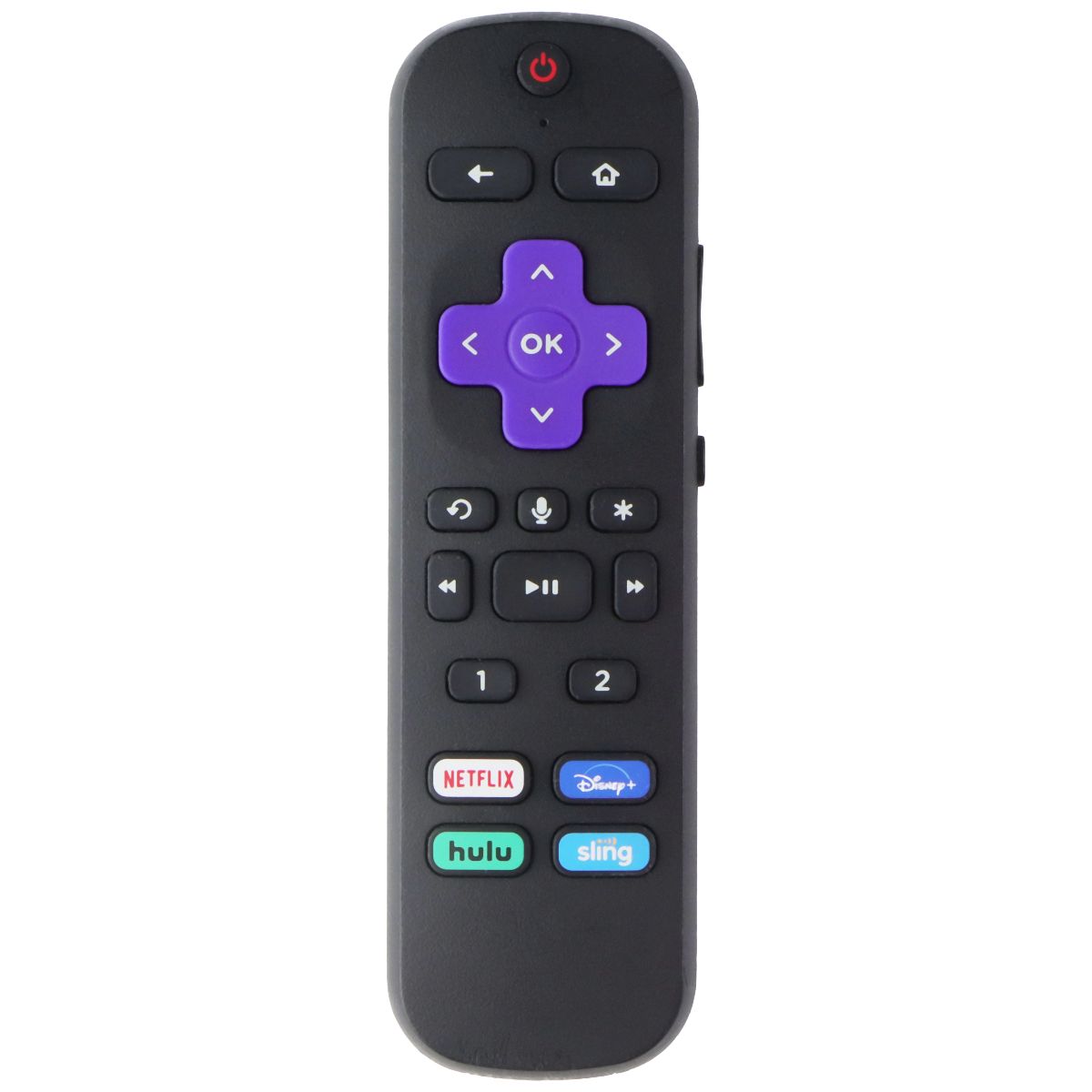OEM Replacement Remote Control (RC-EL3) Netflix/Disney+/Hulu/Sling - Black TV, Video & Audio Accessories - Remote Controls Unbranded - Simple Cell Bulk Wholesale Pricing - USA Seller