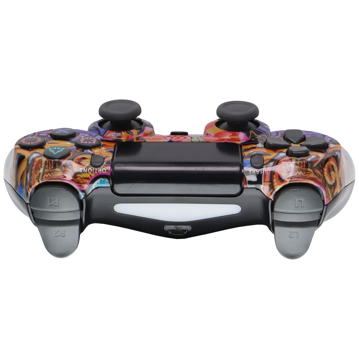 Generic Custom Wireless Gaming Controller for Sony PS4 - Graffiti Gaming/Console - Controllers & Attachments Unbranded - Simple Cell Bulk Wholesale Pricing - USA Seller
