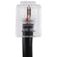 (10-Foot) RJ11 Universal Telephone Extension Flat Cord - Black Home Telephones & Accessories - Cords, Jacks & Plugs Unbranded - Simple Cell Bulk Wholesale Pricing - USA Seller