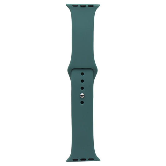 Generic Silicone Band for Apple Watch (38/40mm) M/L Band + Clasp - Sea Green