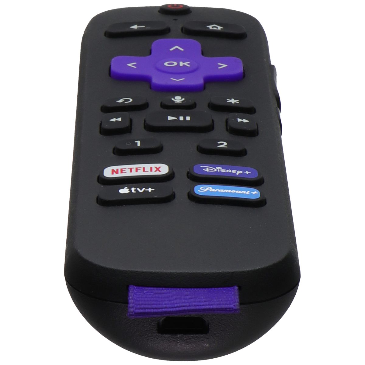 Replacement OEM Remote RC-MC1 Netflix/Disney+/Apple TV+/Paramount+ Keys - Black TV, Video & Audio Accessories - Remote Controls Unbranded - Simple Cell Bulk Wholesale Pricing - USA Seller