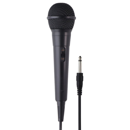 Wired Dynamic Karaoke Microphone (1/4 inch Plug, 13 Ft Length) - Black Computer Accessories - Microphones Unbranded - Simple Cell Bulk Wholesale Pricing - USA Seller