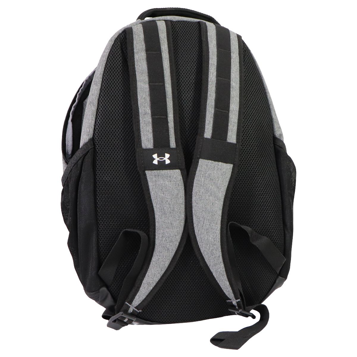 Under Armour Unisex Hustle 5.0 Backpack - Heather/Gray Unisex Accessories - Bags & Backpacks Under Armour    - Simple Cell Bulk Wholesale Pricing - USA Seller