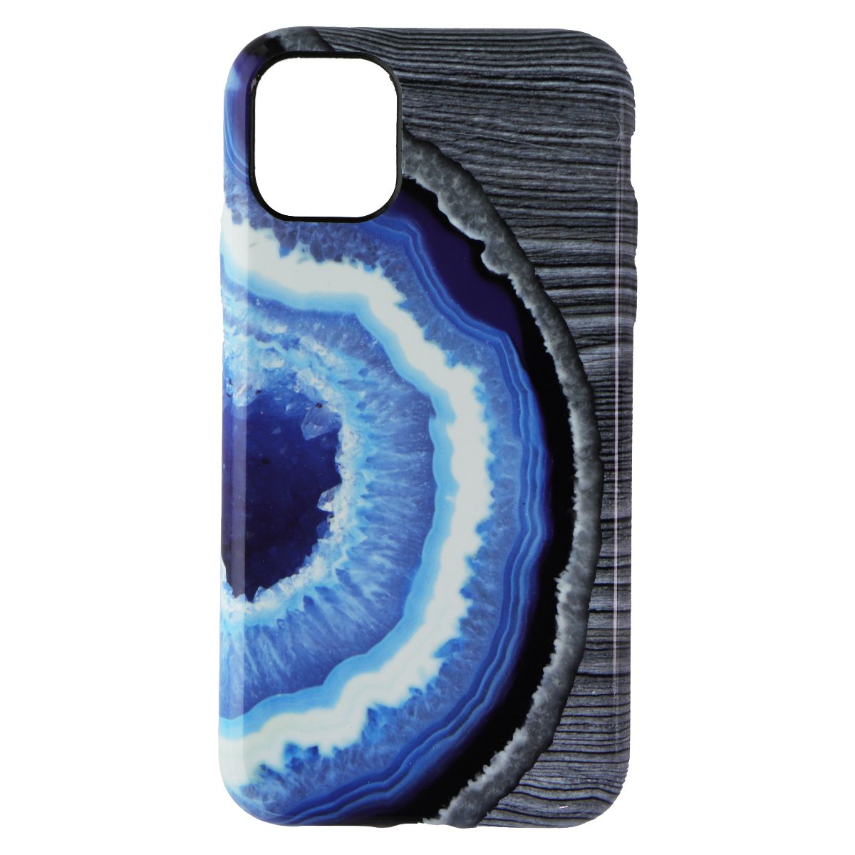 Unique London Eco-Friendly Back Case for Apple iPhone 11 and XR - Blue Geode Cell Phone - Cases, Covers & Skins Unique London    - Simple Cell Bulk Wholesale Pricing - USA Seller