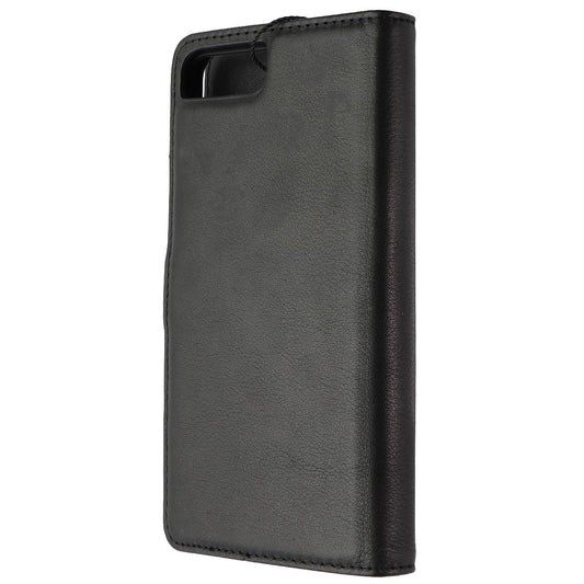 Unique London 2-in-1 Leather Folio for Apple iPhone 8 Plus/7 Plus - Black Cell Phone - Cases, Covers & Skins Unique London - Simple Cell Bulk Wholesale Pricing - USA Seller