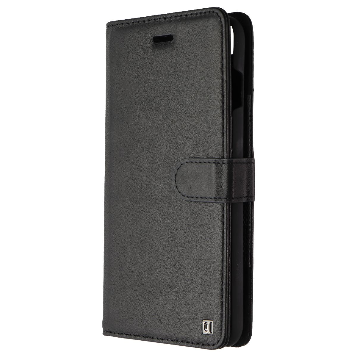 Unique London 2-in-1 Leather Folio for Apple iPhone 8 Plus/7 Plus - Black Cell Phone - Cases, Covers & Skins Unique London - Simple Cell Bulk Wholesale Pricing - USA Seller