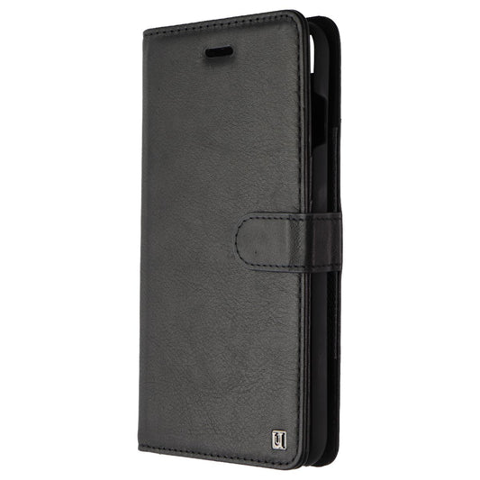 Unique London 2-in-1 Leather Folio for Apple iPhone 8 Plus/7 Plus - Black Cell Phone - Cases, Covers & Skins Unique London    - Simple Cell Bulk Wholesale Pricing - USA Seller