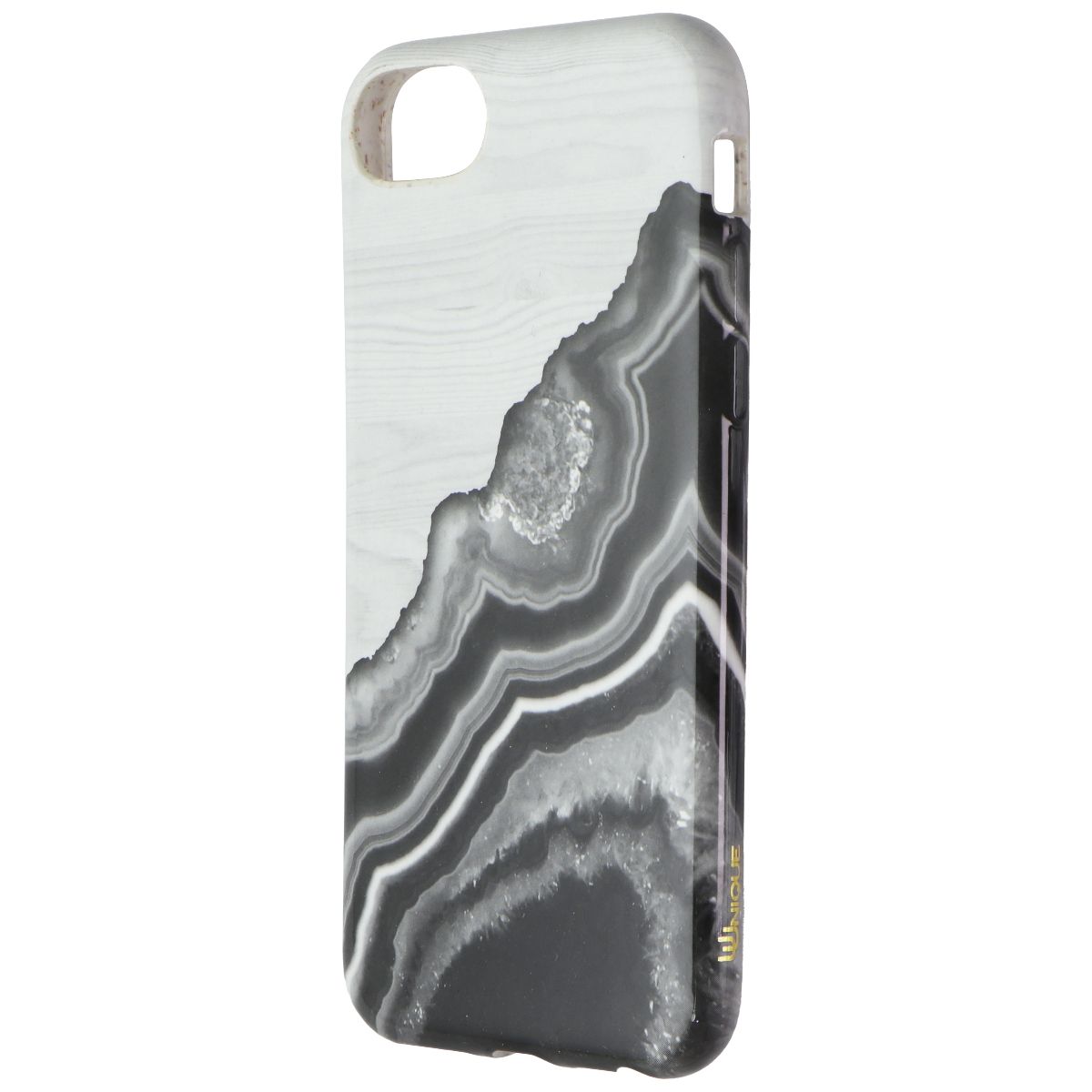 Unique London Eco-Friendly Back Case for iPhone SE (2nd Gen) 8/7/6s - Gray Geode Cell Phone - Cases, Covers & Skins Unique London - Simple Cell Bulk Wholesale Pricing - USA Seller