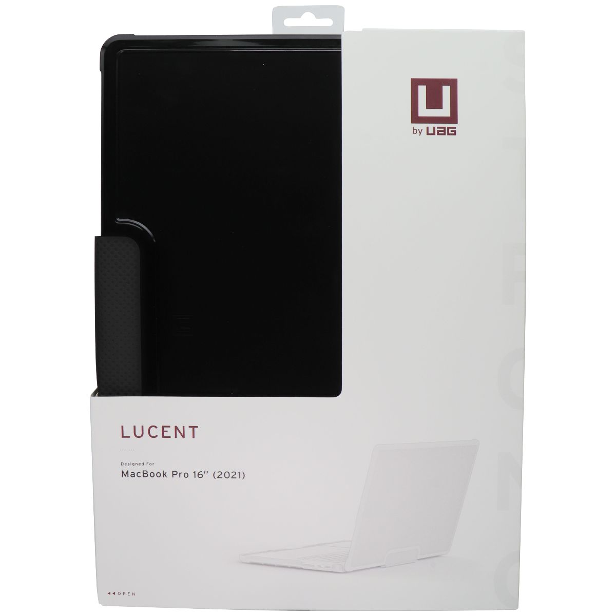 UAG Lucent Series Hard Case for MacBook Pro 16-in (2021-2023) - Black Computer Accessories - Laptop Cases & Bags Urban Armor Gear - Simple Cell Bulk Wholesale Pricing - USA Seller