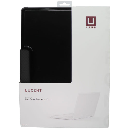 UAG Lucent Series Hard Case for MacBook Pro 16-in (2021-2023) - Black Computer Accessories - Laptop Cases & Bags Urban Armor Gear - Simple Cell Bulk Wholesale Pricing - USA Seller