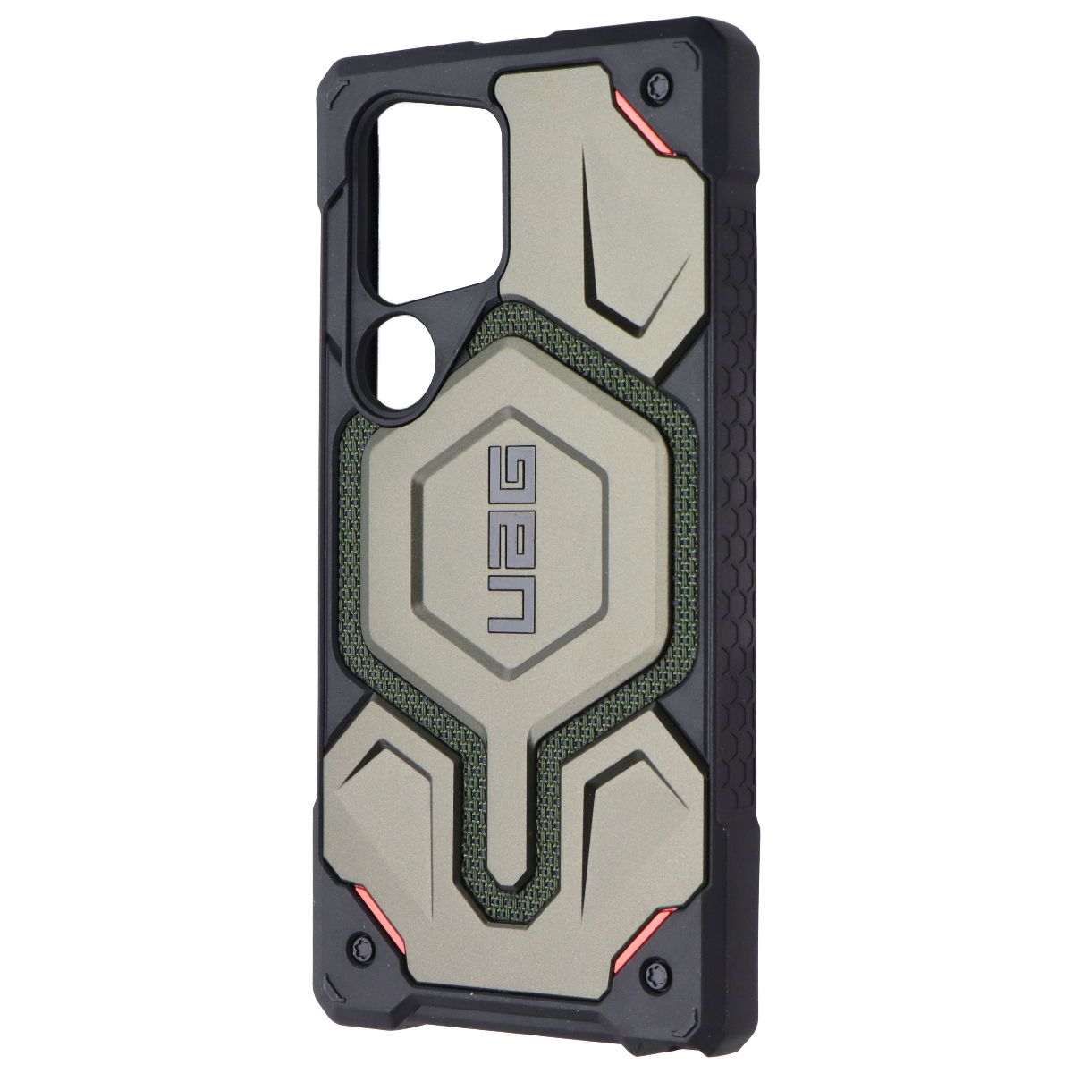 UAG Monarch Series Case for Samsung Galaxy S24 Ultra - Kevlar Element Green Cell Phone - Cases, Covers & Skins Urban Armor Gear - Simple Cell Bulk Wholesale Pricing - USA Seller