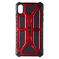 UAG Monarch Series Protective Case Cover for iPhone Xs Max - Crimson Black/Red