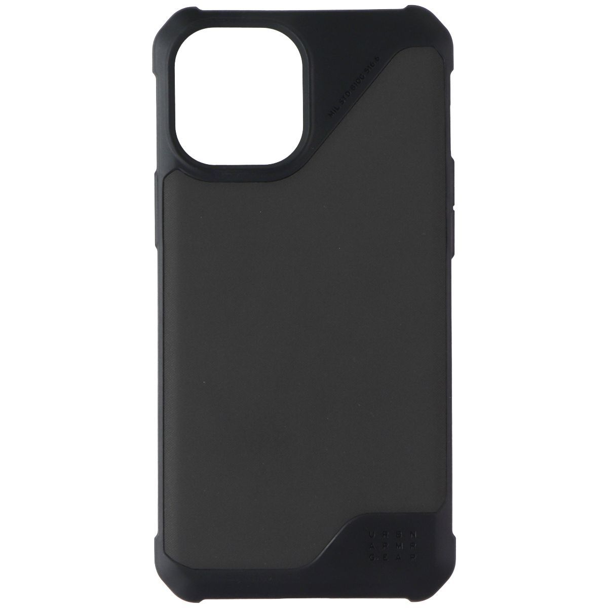 UAG Metropolis LT Series Case w/PU SATN ARMR for Apple iPhone 12 Pro Max - Black