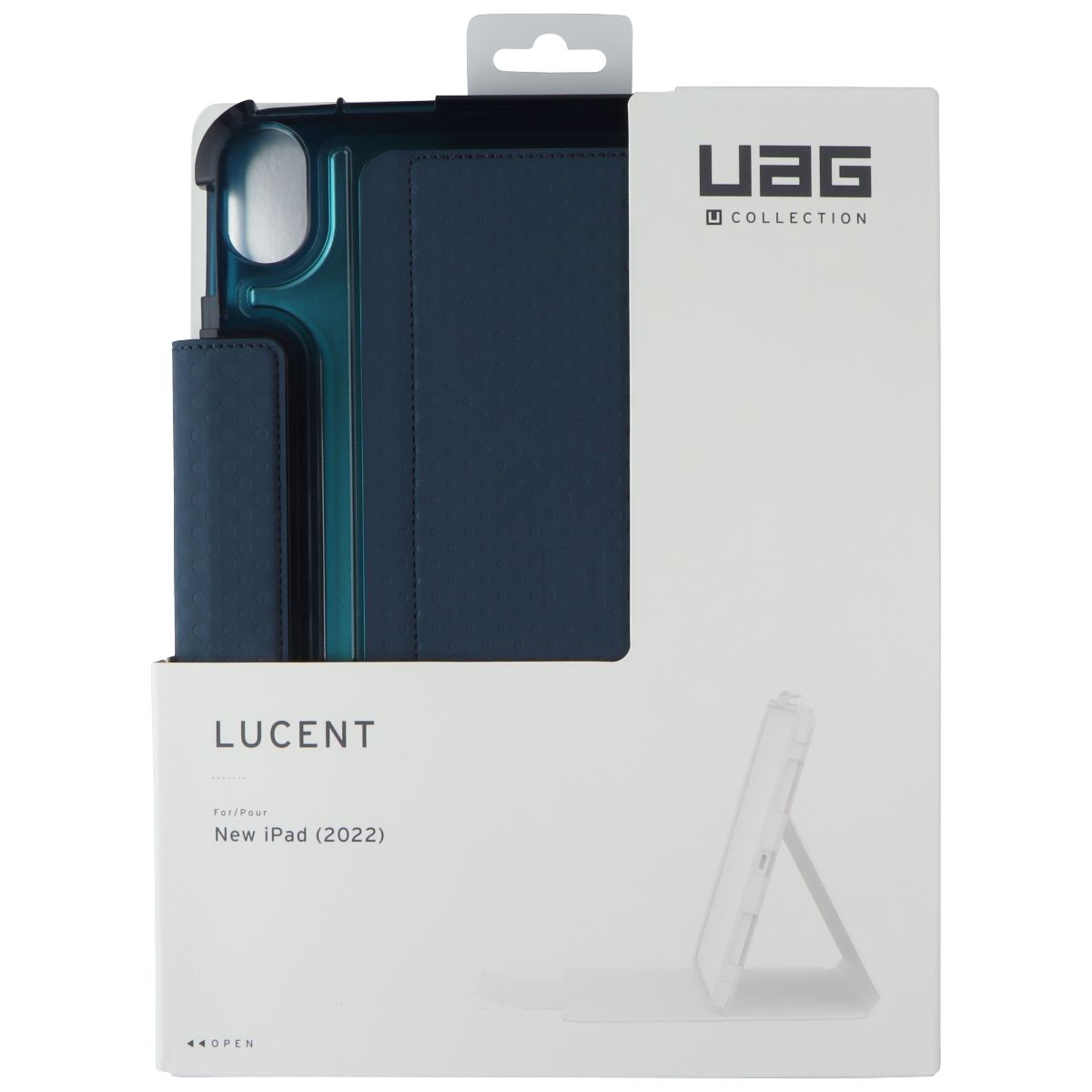 UAG Lucent Folio Case for Apple iPad 10.9-inch 10th Gen (2022) - Deep Ocean iPad/Tablet Accessories - Cases, Covers, Keyboard Folios Urban Armor Gear - Simple Cell Bulk Wholesale Pricing - USA Seller
