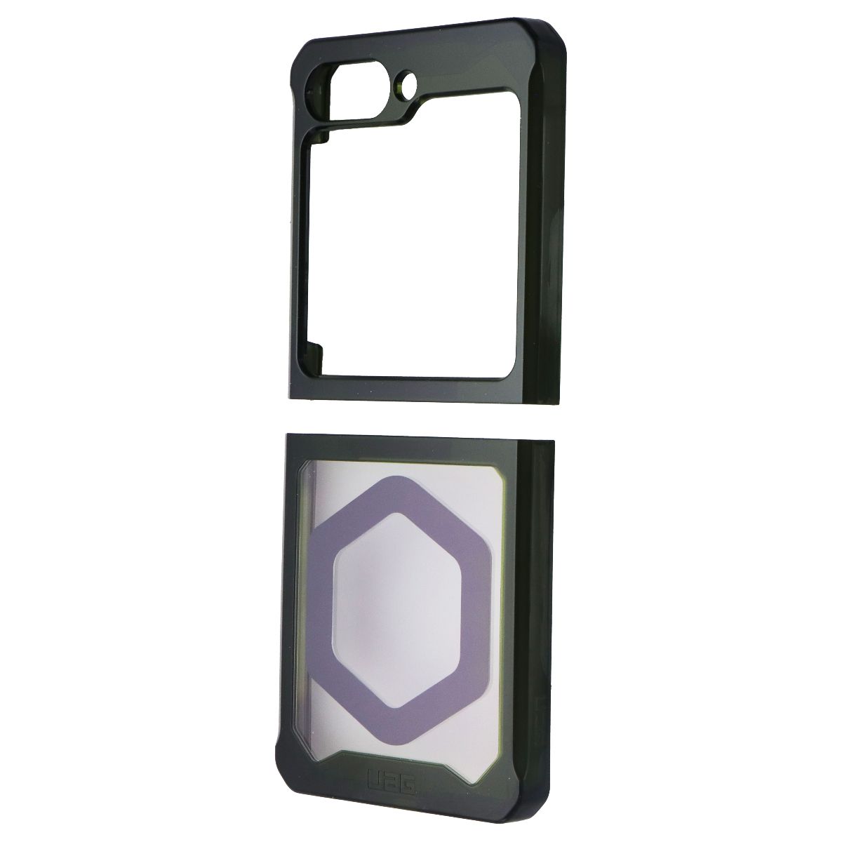 Urban Armor Gear Plyo Series Magnetic Case for Galaxy Z Flip5 5G - Olive/Gray Cell Phone - Cases, Covers & Skins Urban Armor Gear - Simple Cell Bulk Wholesale Pricing - USA Seller