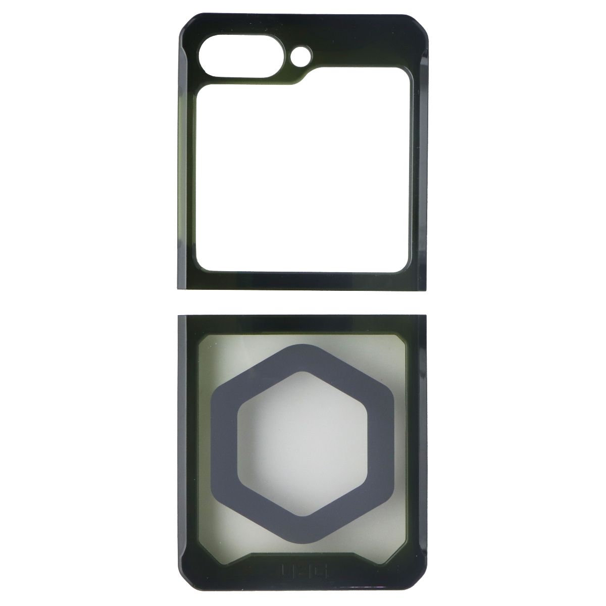Urban Armor Gear Plyo Series Magnetic Case for Galaxy Z Flip5 5G - Olive/Gray Cell Phone - Cases, Covers & Skins Urban Armor Gear - Simple Cell Bulk Wholesale Pricing - USA Seller