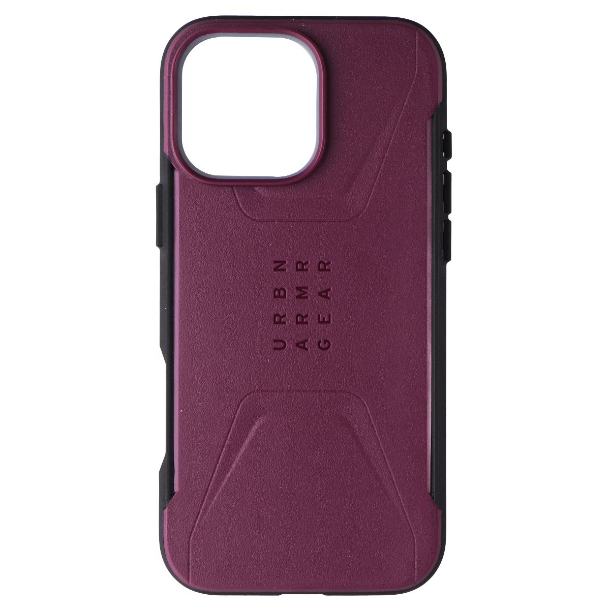 Urban Armor Gear Civilian Case for MagSafe for iPhone 16 Pro Max - Bordeaux Cell Phone - Cases, Covers & Skins Urban Armor Gear - Simple Cell Bulk Wholesale Pricing - USA Seller