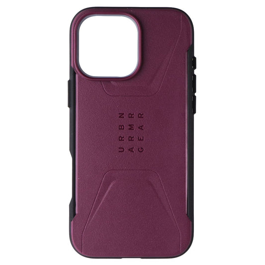Urban Armor Gear Civilian Case for MagSafe for iPhone 16 Pro Max - Bordeaux Cell Phone - Cases, Covers & Skins Urban Armor Gear - Simple Cell Bulk Wholesale Pricing - USA Seller